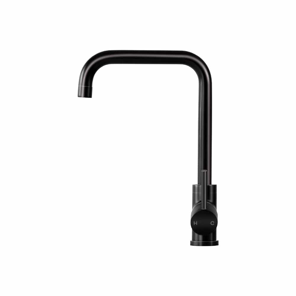 Cefito Furniture > Bathroom > Tap & Sink Accessories Cefito Kitchen Mixer Tap Mixer Rectangle Sink Faucet Basin Laundry Black