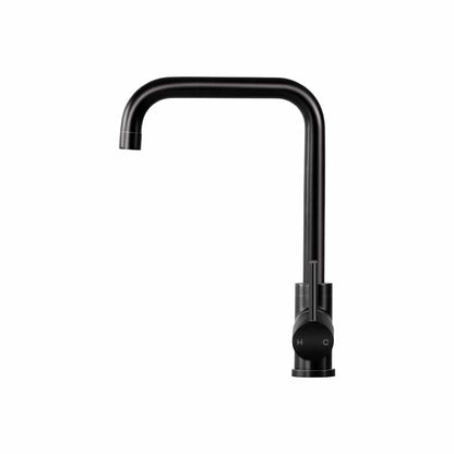 Cefito Furniture > Bathroom > Tap & Sink Accessories Cefito Kitchen Mixer Tap Mixer Rectangle Sink Faucet Basin Laundry Black