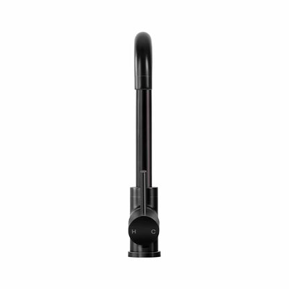 Cefito Furniture > Bathroom > Tap & Sink Accessories Cefito Kitchen Mixer Tap Mixer Rectangle Sink Faucet Basin Laundry Black