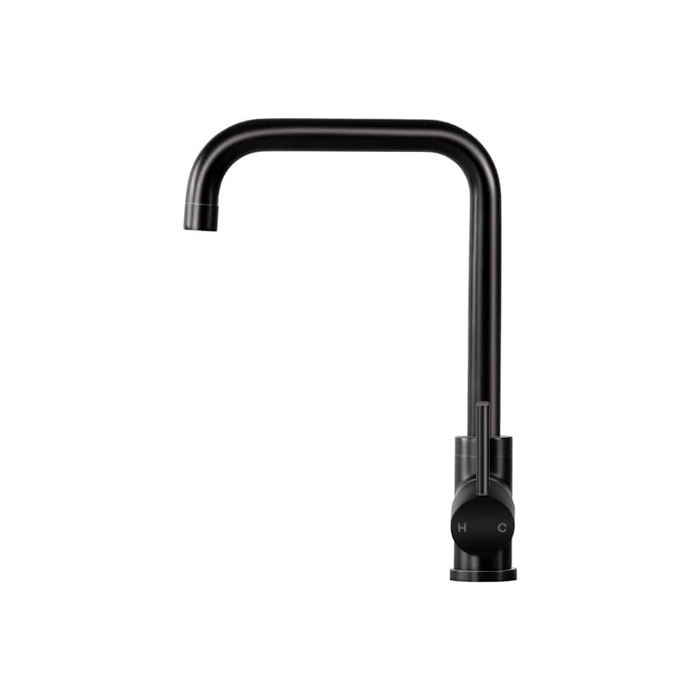 Cefito Furniture > Bathroom > Tap & Sink Accessories Cefito Kitchen Mixer Tap Mixer Rectangle Sink Faucet Basin Laundry Black