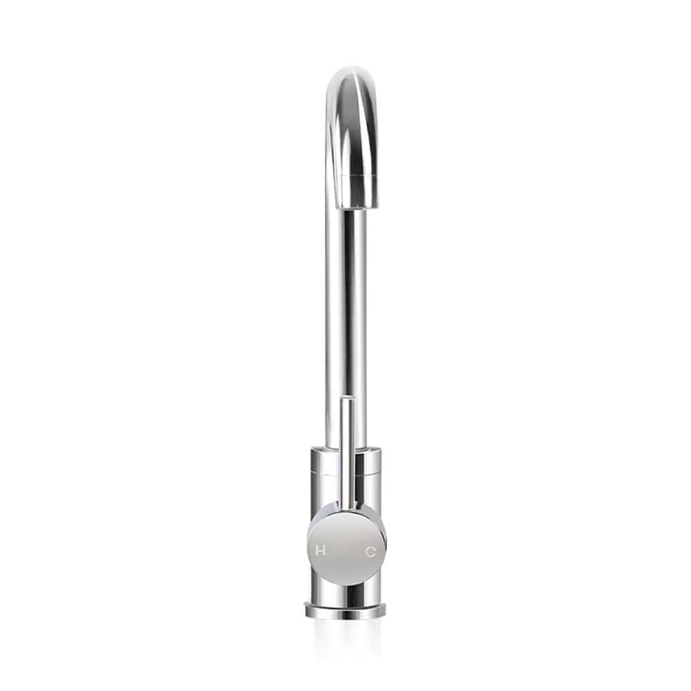 Cefito Furniture > Bathroom > Tap & Sink Accessories Cefito Kitchen Mixer Tap Mixer Rectangle Sink Faucet Basin Laundry Chrome