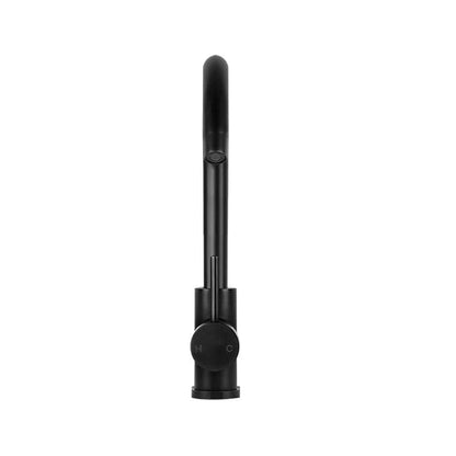 Cefito Furniture > Bathroom > Tap & Sink Accessories Cefito Kitchen Mixer Tap Mixer Round Sink Faucet Basin Laundry Black