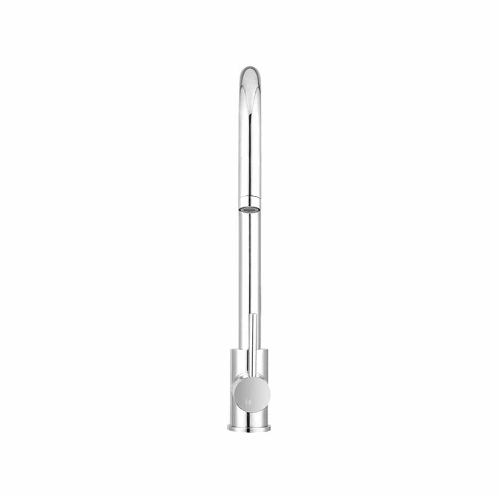 Cefito Furniture > Bathroom > Tap & Sink Accessories Cefito Kitchen Mixer Tap Mixer Round Sink Faucet Basin Laundry Chrome
