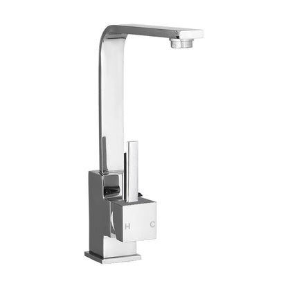 Cefito Furniture > Bathroom > Tap & Sink Accessories Cefito Kitchen Mixer Tap Mixer Square Sink Faucet Basin Laundry Chrome