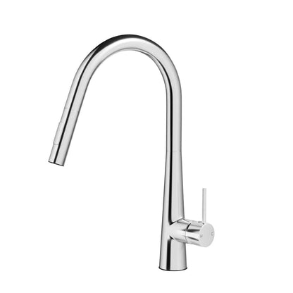 Cefito Furniture > Bathroom > Tap & Sink Accessories Cefito Kitchen Mixer Tap Pull Out Round 2 Mode Sink Basin Faucet Swivel WELS Chrome