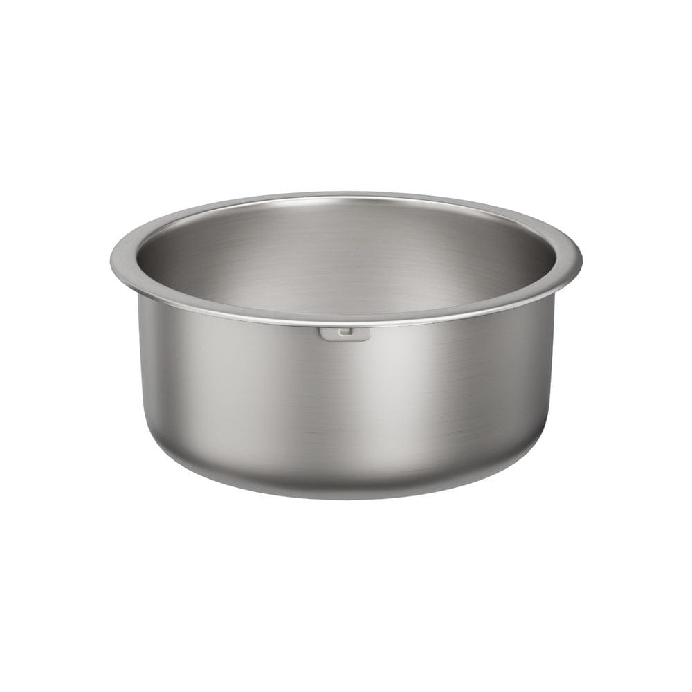 Cefito Furniture > Dining > Kitchen Sinks Cefito Kitchen Sink 43cm Round Stainless Steel Basin Single Bowl Silver