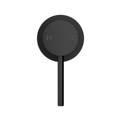 Cefito Home & Garden > Bathroom Accessories > Shower Accessories Cefito Basin Mixer Wall Tap Round Brass Faucet Shower Bathtub Black
