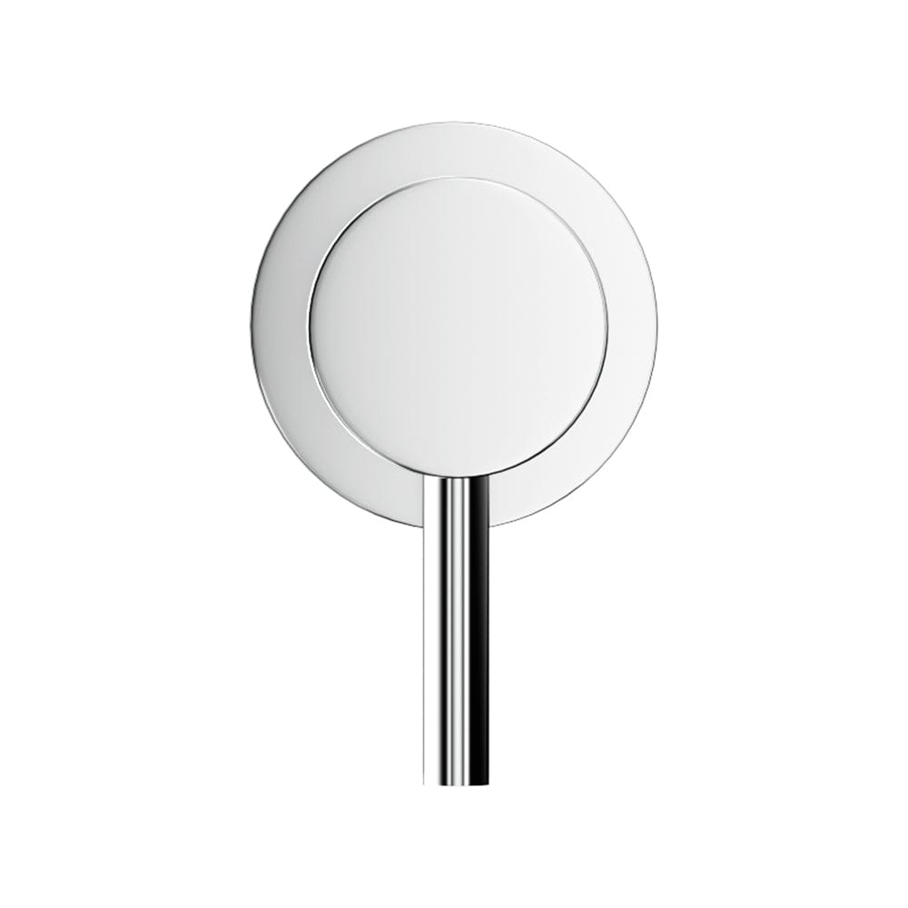 Cefito Home & Garden > Bathroom Accessories > Shower Accessories Cefito Basin Twin Tap Wall Round Brass Faucet Shower Bathtub Chrome