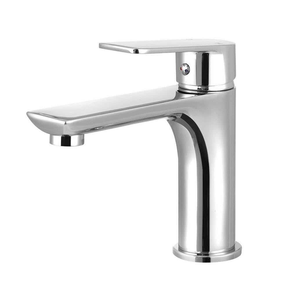 Cefito Home & Garden > Bathroom Accessories > Shower Accessories Cefito Bathroom Basin Mixer Tap Brass Faucet Vanity Laundry Sink Chrome