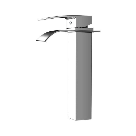 Cefito Home & Garden > Bathroom Accessories > Shower Accessories Cefito Bathroom Basin Mixer Tap Thin Tall Faucet Vanity Laundry Silver