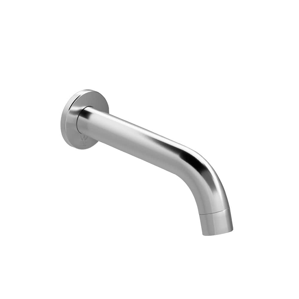 Cefito Home & Garden > Bathroom Accessories > Shower Accessories Cefito Bathroom Mixer Spout Wall Bath Tap Round Shower Bathtub Chrome
