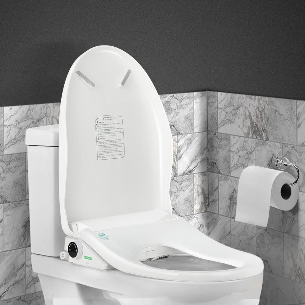 Cefito Home & Garden > Bathroom Accessories > Toilet & Bidet Accessories Cefito Electric Bidet Toilet Seat Cover Auto Smart Water Wash Dryer Night Light