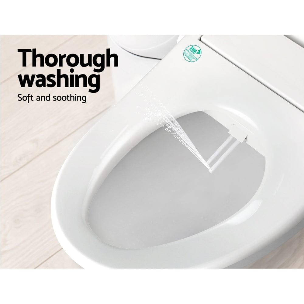 Cefito Home & Garden > Bathroom Accessories > Toilet & Bidet Accessories Cefito Electric Bidet Toilet Seat Cover Auto Smart Water Wash Dryer Night Light