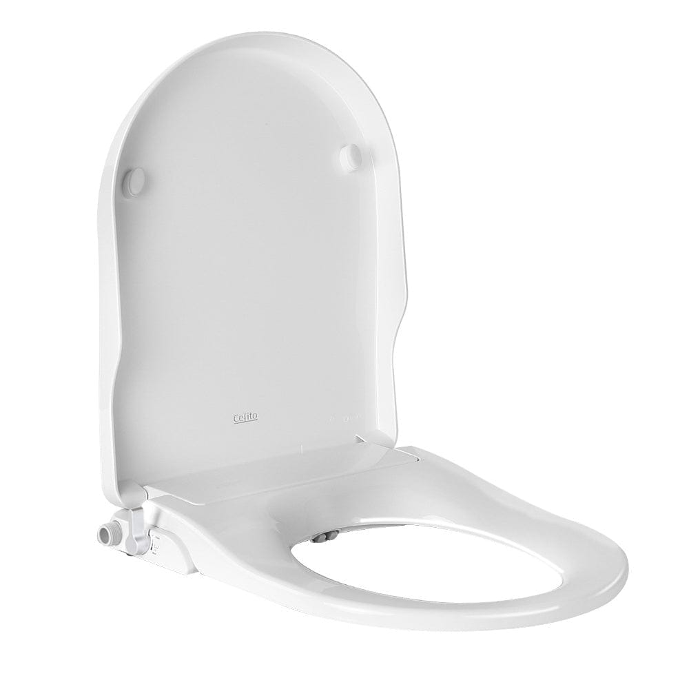 Cefito Home & Garden > Bathroom Accessories > Toilet & Bidet Accessories Cefito Non Electric Bidet Toilet Seat Cover Auto Smart Water Wash Dry