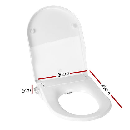 Cefito Home & Garden > Bathroom Accessories > Toilet & Bidet Accessories Cefito Non Electric Bidet Toilet Seat Cover Auto Smart Water Wash Dry