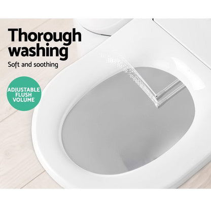 Cefito Home & Garden > Bathroom Accessories > Toilet & Bidet Accessories Cefito Non Electric Bidet Toilet Seat Cover Auto Smart Water Wash Dry