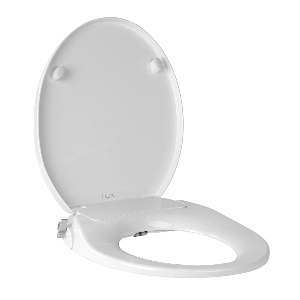Cefito Home & Garden > Bathroom Accessories > Toilet & Bidet Accessories Cefito Non Electric Bidet Toilet Seat Cover Auto Water Spray Wash Knob Control