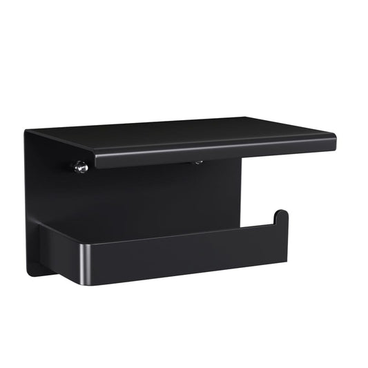 Cefito Home & Garden > Bathroom Accessories > Toilet Paper Holders Cefito Toilet Paper Roll Holder w/ Storage Shelf