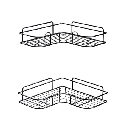 Cefito Home & Garden > DIY > Kitchen & Bathroom DIY Cefito 2 Packs Bathroom Shelf Corner Storage Rack