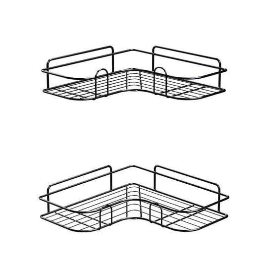 Cefito Home & Garden > DIY > Kitchen & Bathroom DIY Cefito 2 Packs Bathroom Shelf Corner Storage Rack