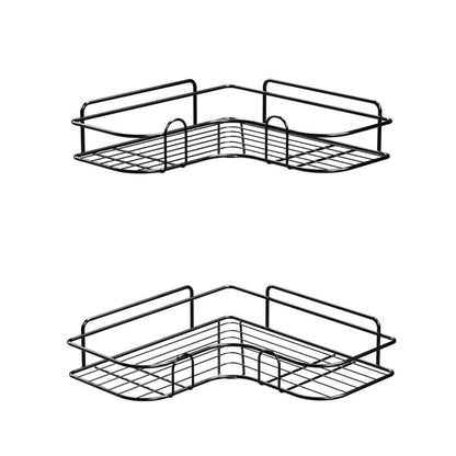 Cefito Home & Garden > DIY > Kitchen & Bathroom DIY Cefito 2 Packs Bathroom Shelf Corner Storage Rack