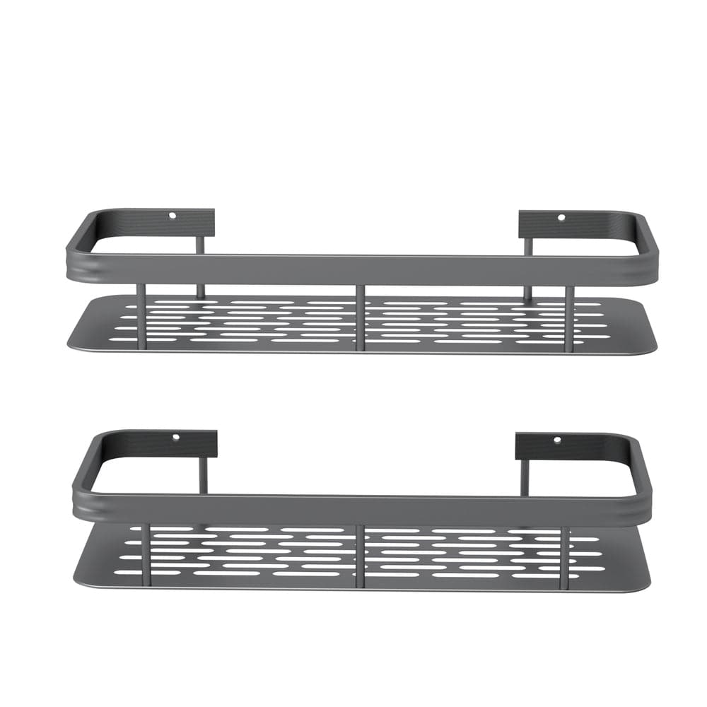 Cefito Home & Garden > DIY > Kitchen & Bathroom DIY Cefito 2 Packs Bathroom Shelf Storage Rack