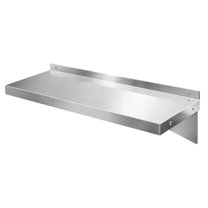Cefito Home & Garden > DIY > Kitchen & Bathroom DIY Cefito 900mm Stainless Steel Kitchen Wall Shelf Mounted Rack