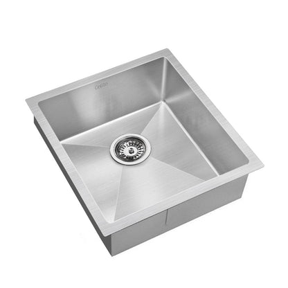 Cefito Home & Garden > DIY > Kitchen & Bathroom DIY Cefito Handmade Kitchen Sink Stainless steel Sink 44cm x 45cm
