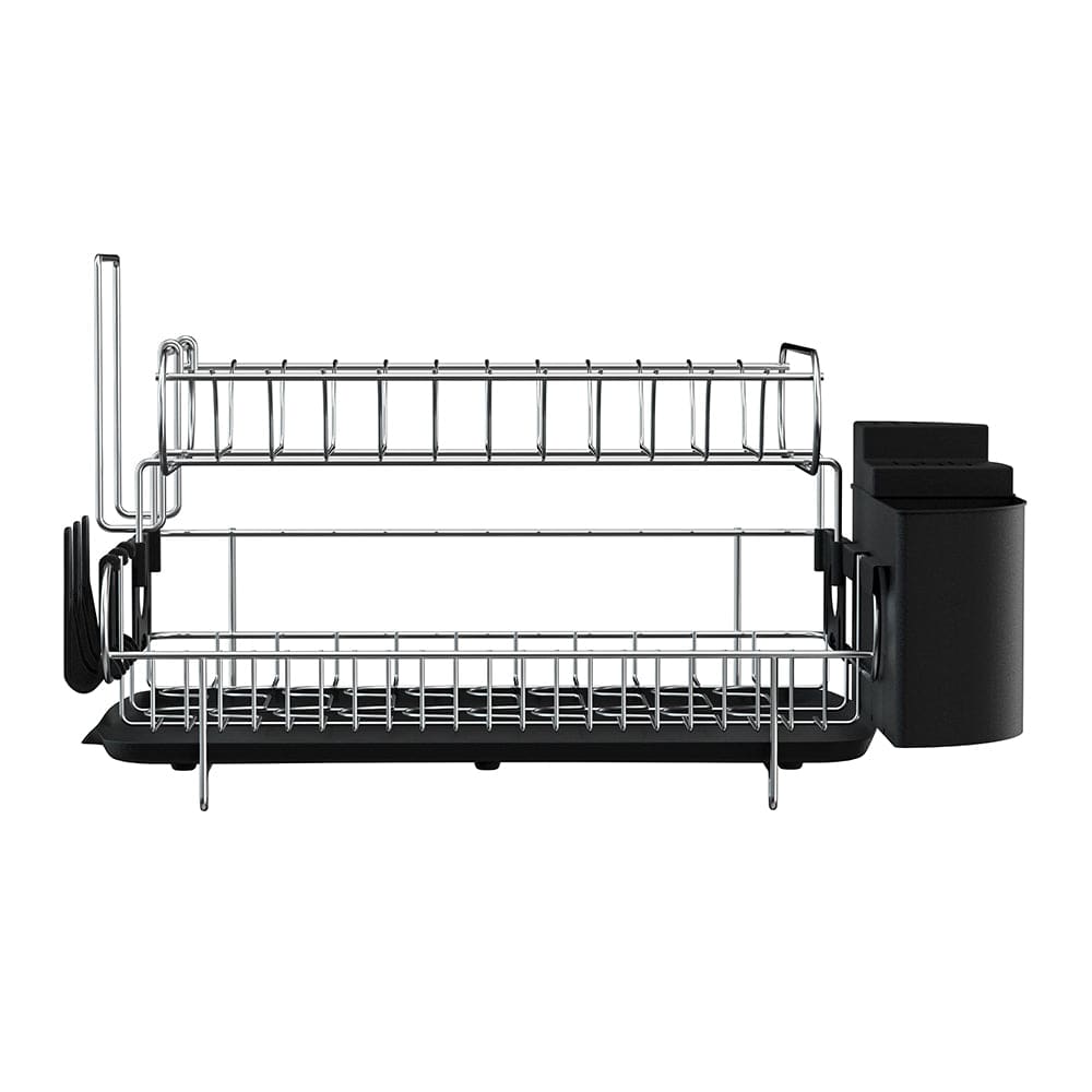 Cefito Home & Garden > Kitchenware > Dish Racks Cefito Dish Rack Drying Drainer Cup Holder Cutlery Tray Kitchen Organiser 2-Tier