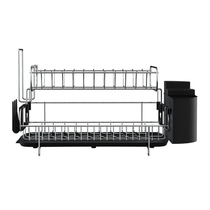 Cefito Home & Garden > Kitchenware > Dish Racks Cefito Dish Rack Drying Drainer Cup Holder Cutlery Tray Kitchen Organiser 2-Tier