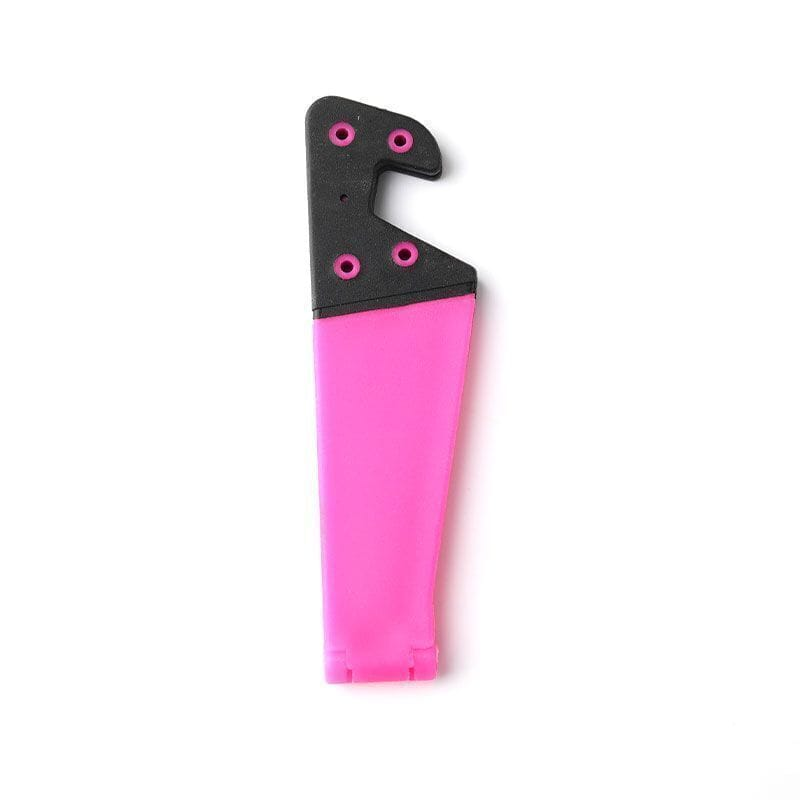Charged Pink Universal Foldable Adjustable V Shape Desk Stand Holder For Mobile Phone Tablet