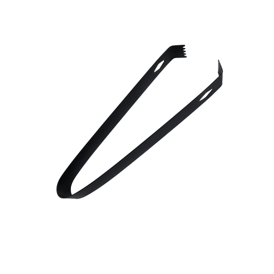 Chef's Companion 1x Black Tong Clamp Appetizers Party Tea Bag Food Bar Ice Picker