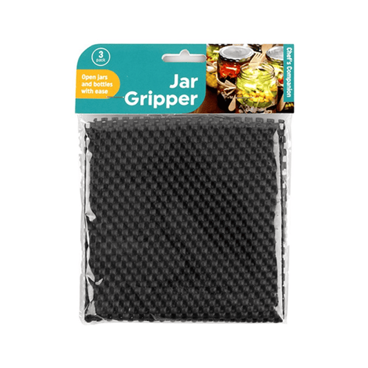 Chef's Companion Can opener 3pk 26x13cm Jar Bottle Gripper Grip Opener Reusable Home Kitchen