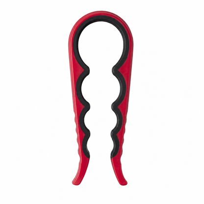 Chef's Companion Jar Opener Red 2x 4 In1 Rubber Multi Purpose Can Opener Jar Lids Cap Arthritis Bottle Easy Grip