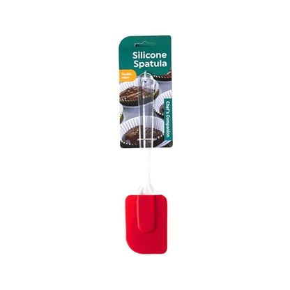 Chef's Companion Scraper Red Silicone Spatula Scraper Kitchen Utensil Pastry Heat Resistant Dishwasher Safe