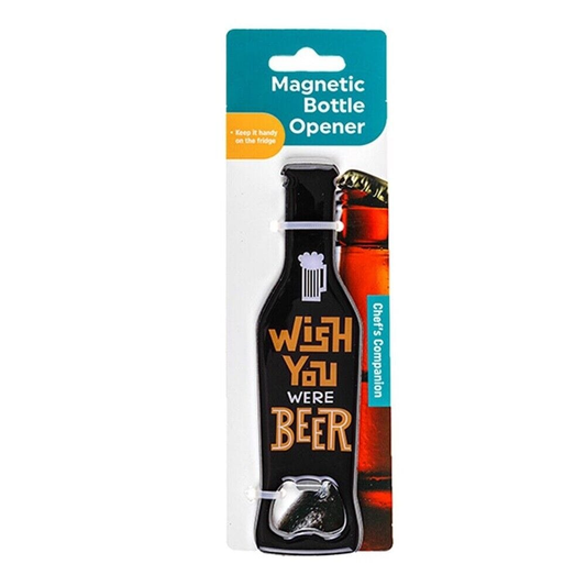 Chefs Companion Bottle Opener 01 Bottle Opener Key Ring Chain Magnetic Metal Beer Bar Tool Coldie Gift