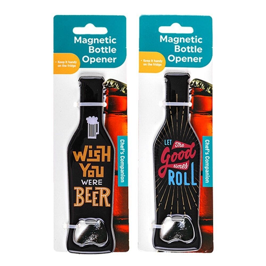 Chefs Companion Bottle Opener Bottle Opener Key Ring Chain Magnetic Metal Beer Bar Tool Coldie Gift