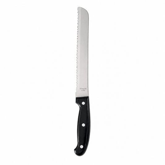 Chefs companion Bread knife Kitchen Bread Knife 20cm Wavy Edge Blade Stainless Steel Serrated Bread Cutter