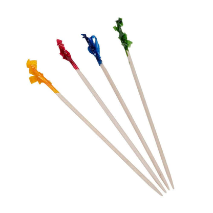 Chefs Companion Cocktail Picks 100x Cocktail Pick Bamboo Catering Party Disposable Finger Food Wooden Toothpick
