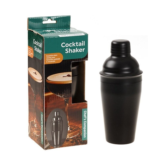 Chefs Companion Cocktail Shaker Maker Mixer Martini Spirits Bar Bartender Matte Black