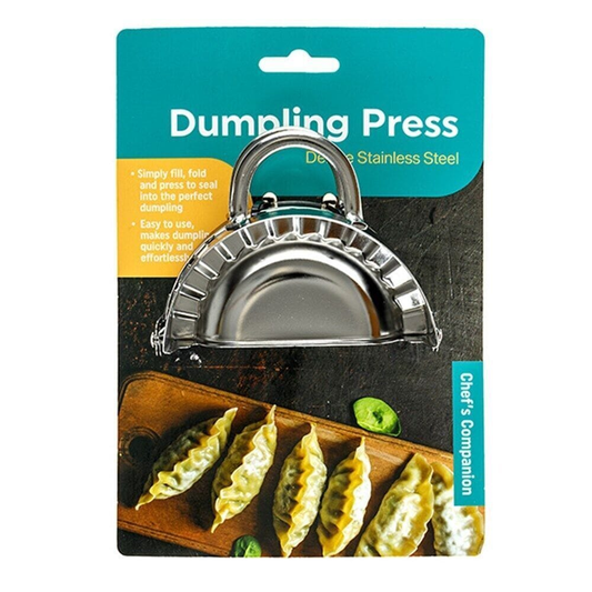 Chefs Companion Dumpling Press Dumpling Press Maker Stainless Steel Dough Gyoza Pastry Ravioli Mould Turnover