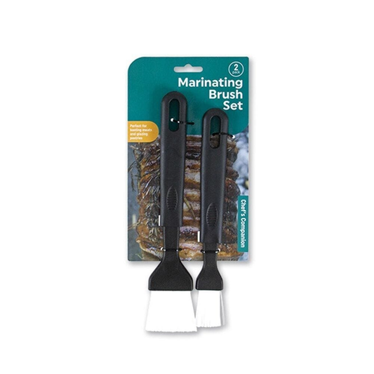 Chefs Companion Marinating brush 2 Set Premium Brush Pastry for Baking Cooking Basting BBQ Grill Food Spread
