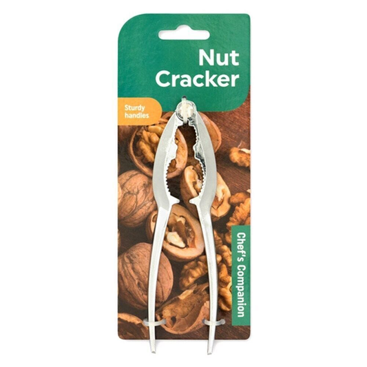 Chefs Companion Nutcracker Nut Cracker Plier Metal Sheller Opener Walnut Almond Chrome Kitchen NutCracker