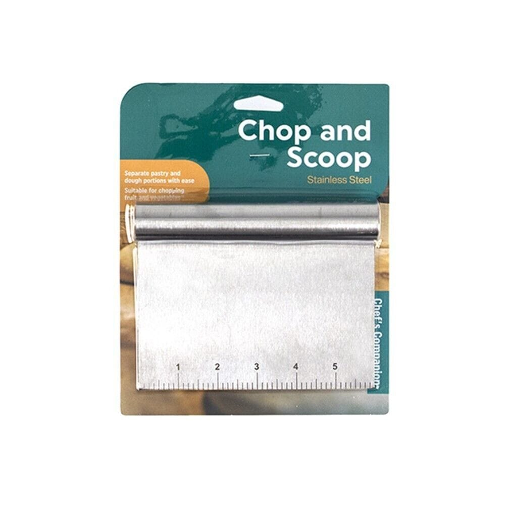 Chefs Companion Scoop Stainless Steel Dough Big Scraper Fondant Pastry Butter Cutter Cake Kitchen Tool