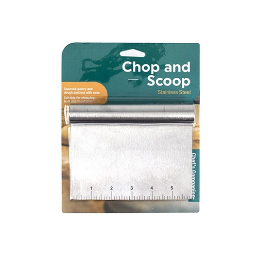 Chefs Companion Scoop Stainless Steel Dough Big Scraper Fondant Pastry Butter Cutter Cake Kitchen Tool