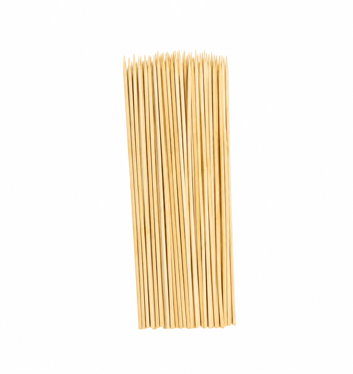 Chefs Companion Skewers Bamboo 80 x Round ECO Skewers BBQ Picnic Barbecue Party Needle 20cm
