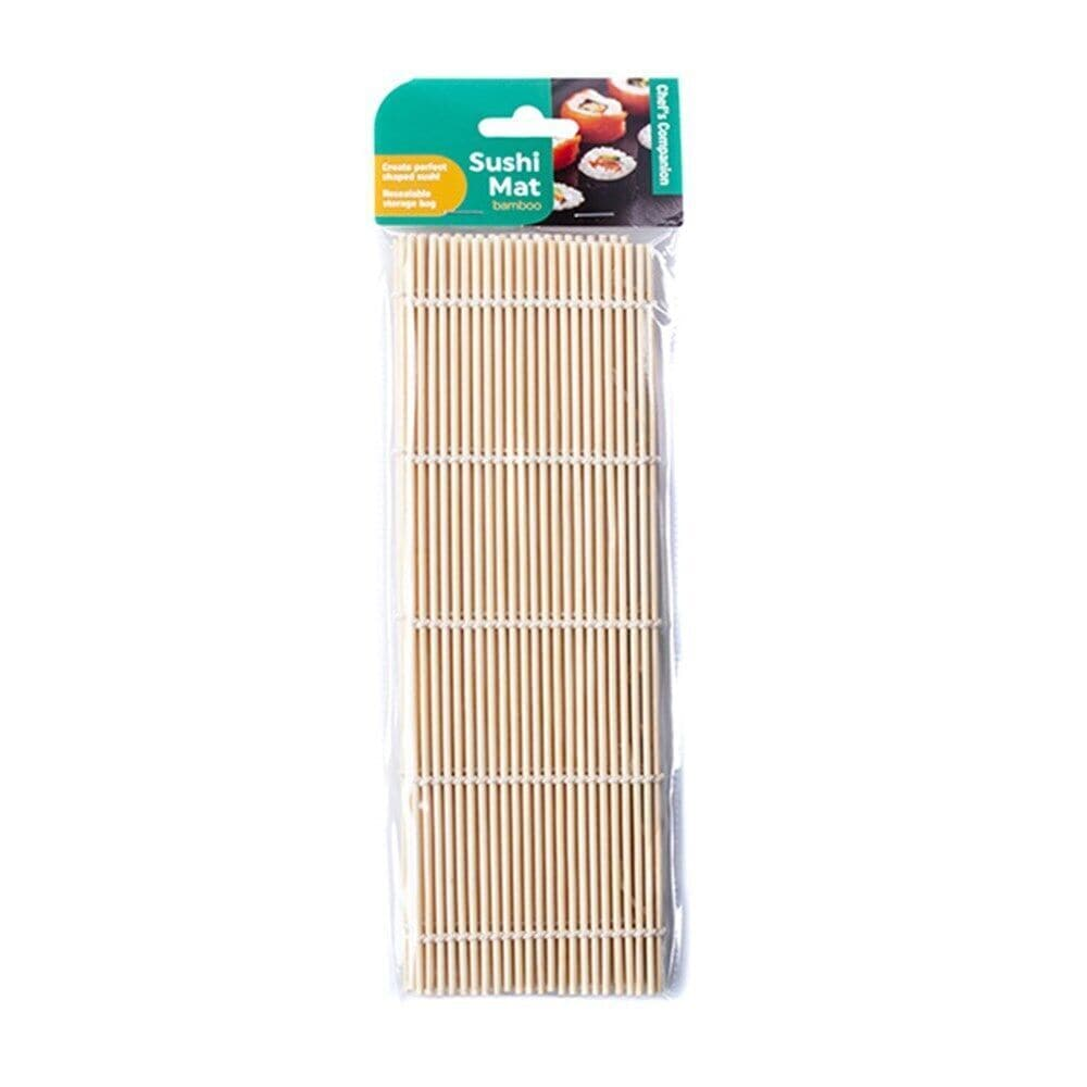Chefs Companion Sushi mat Sushi Mat Heavy Duty Bamboo Rice Roller Roll Maker Tool DIY Kit Mold Kitchen