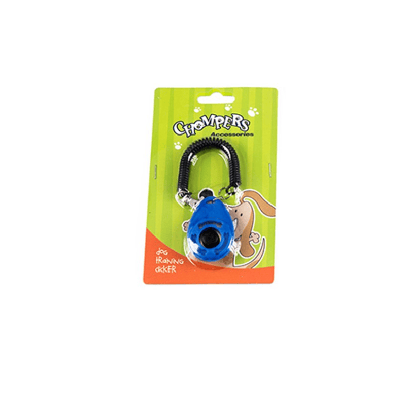 Chompers Pet Care > Dog Supplies > Dog Training Aids Dog Training Clicker Combo to Stop Pet Barking Obedience Train Skills