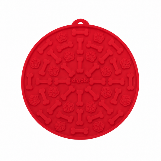 Chompers Treat Mat Red Chompers Pet Gear Spread Lick Treat Mat Pad Suction Cup Dog Grey Red Food Bowl