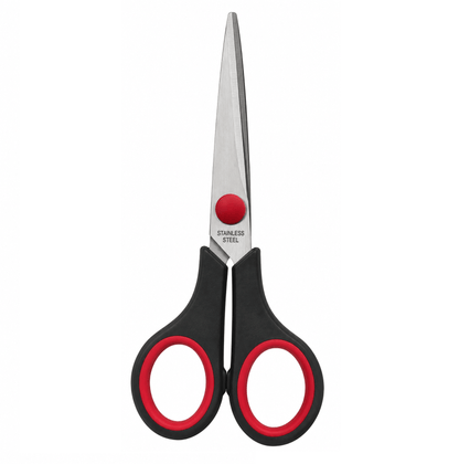 Class Mate Craft scissors Red 1pk Craft Scissors School Office Home Student Paper Cut Art Craft Tool Shears